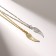 Kulons "Demetrons" Wing, the color of silver-gold, 45 cm
