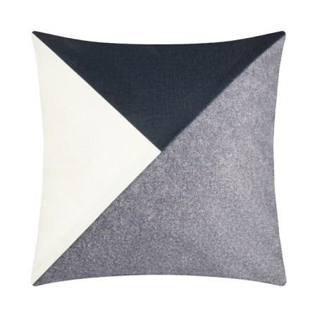 Pillowcase decorative Ethel geometry color gray/black 45 x 45 cm, 100% p/e