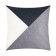 Pillowcase decorative Ethel geometry color gray/black 45 x 45 cm, 100% p/e
