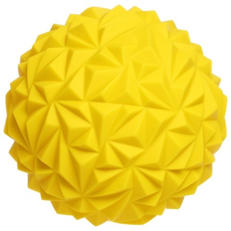 Semisphere Massage ONLYTOP, 16x16x9 cm, yellow color-1