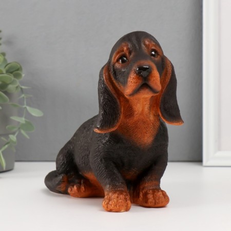 Figure "Dachshund" height 17.5 cm, width 10 cm, length 23 cm-1