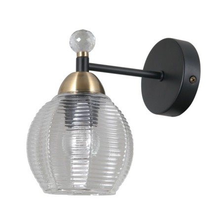 Bra Gerhort G11090/1WMBK+BRS CL, 1x40W, E27, 20x13x20 cm, bronze color