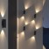 Wall lamp Elektrostandard, Gira Led 12 W, 80x65x190 mm, IP54, black color