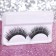 Falled eyelashes "seduction", without glue, black color