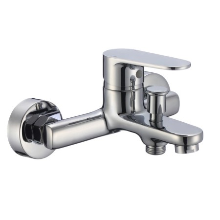 Bath mixer and shower Eleanti Elt3040, single -leaf, hose, watering can, bracket, chromium color 40737