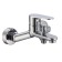 Bath mixer and shower Eleanti Elt3040, single -leaf, hose, watering can, bracket, chromium color 40737