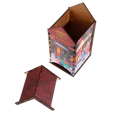 Tea house "The time of magic" 19.2 x 8.6 cm.-9