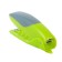 Stapler Erichkrause Ergoline No. 10, up to 15 sheets, built-in anti-stepler, rubber anti-slip insert, bright salad