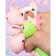 Gel-ghost pen, blue rod, soft case, bulldog mix