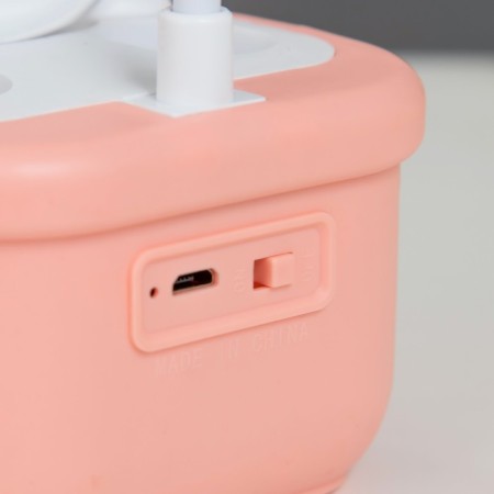 Table lamp with a "duckling" LED 3W USB pink 9.1x8.1x20 cm Risalux-11