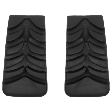 A set of protective caps for tracking sticks, shoes, 2 pcs., Black color-7