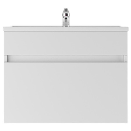 Tumba Iceberg Classic under the Foster 70/Mario 70 sink, suspended, with one box-1