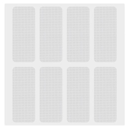 Adhesive strips bilateral, 34 mm x 15 mm, acrylic base, 32 pcs., Brauberg-4