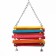 Bird swings "Tunnel" with bells, 16 x 15 cm
