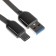 Type -C cable - USB, 6 A, TPE braid, frost -resistant, 1 meter, gray