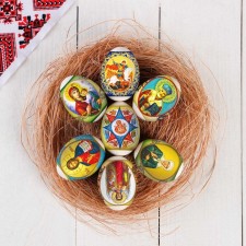 Easter heat -shaped film 