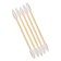 Cotton sticks, package 200 pcs., Tip - sharp, cotton/bamboo (stick)