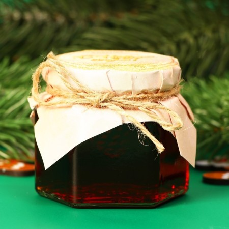 Jam "New Year" from pine cones, 100 ml-2