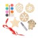 Set for creativity "Christmas toys. Do it yourself. ”5 pcs.