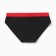 Bathing swimming trunks for Minaku boy, black/red color, height 86-92