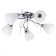 Adele chandelier 5x40W e27 chrome 54x52x17 cm