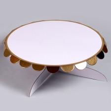 Cake stand, white color