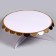 Cake stand, white color