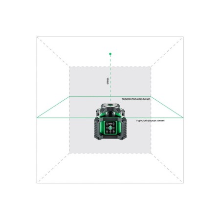 Laser Laser ADA Rotary 500 HV-G Servo A00579, up to 500 m, 520 Nm, 360 °, 2 class-4