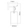 Sconces "Tetro", size 12x17x35 cm, 40W 1xe27 IP 20