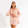 Women's shirt Minaku: Home Collection Persian color, river 46