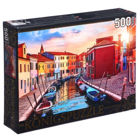 Puzzle "Venice. Burano Island ", 500 elements