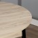 Round kitchen center, 1000x1000x750, oak craft gray