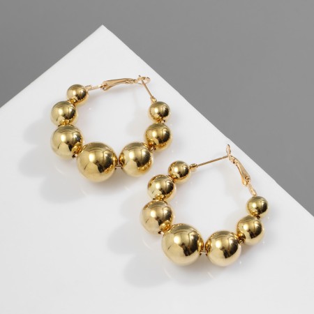 Bus-rings "beads" to reduce, color gold-1