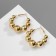 Bus-rings "beads" to reduce, color gold