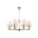 Freya Fr5015PL-08G Tiana, 720x720x1440 mm, E14, 8x40W, gold gold