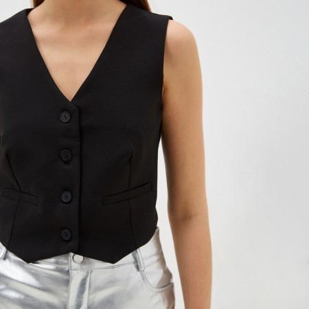 Women's vest MIST: Classic Collection p. 50, black-2