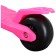 Graffiti scooter, steel, light wheels PU 120/100 mm, pink color