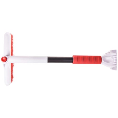 Snow brush with a scraper Skyway, 61 cm, with a rotary mechanism, a double scraper S07801018-1