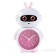 Clock - HELL WITHOOL "Robot", discrete move, dial d -7.5 cm, 17 x 11 cm, aa
