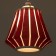 Lamp Bayerlux "Desser" E27 15W Borde 29x29x25-125 cm