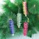 Decoration New Year's foil "Spiral" mix