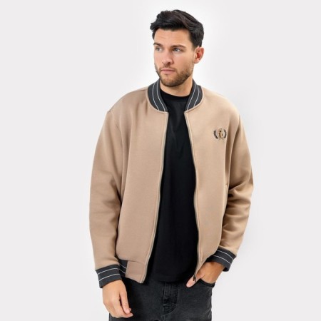 Male bomber, sandy color, size 50