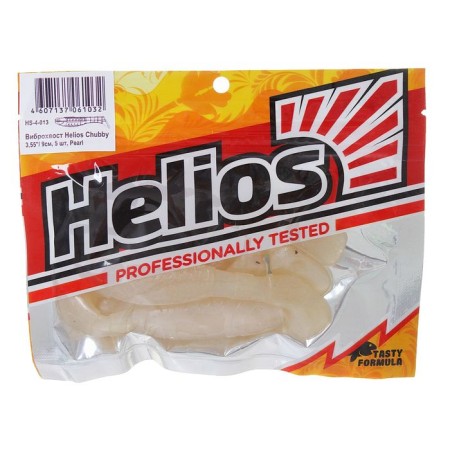 Vibro -tail Helios Chubby Pearl, 9 cm, 5 pcs. (HS-4-013)-1