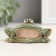 Souvenir Ceramics "Green Frog with folded paws" 4.6x9x5.6 cm