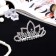 Hair diadem "Medea" whim, 8.5 × 5 cm, silver
