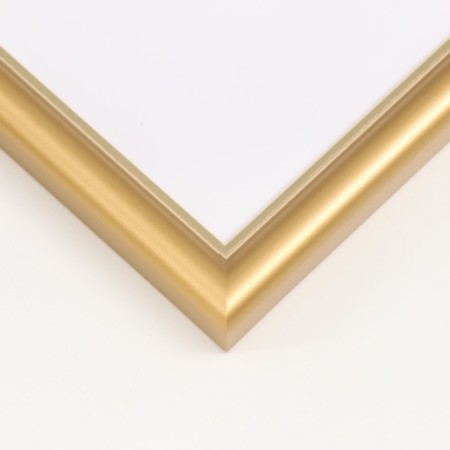 Photo frame plastic "Mira" 20x30 cm gold (plastic screen)-1