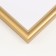 Photo frame plastic "Mira" 20x30 cm gold (plastic screen)