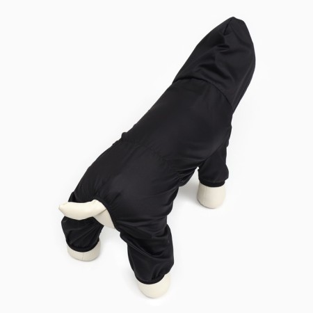 Overalls for animals, without lining, size XL, black-4
