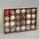 Set of balls plastic D-6 cm, 24 pcs "Melody" Assorted Lux, White Silver