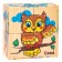 Wooden cubes "Learn animals", set of 4 pcs.